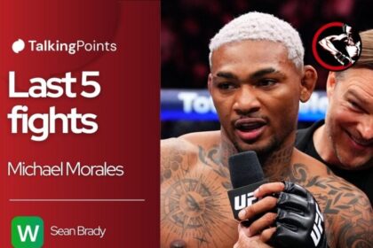 Michael Morales' last 5 wins