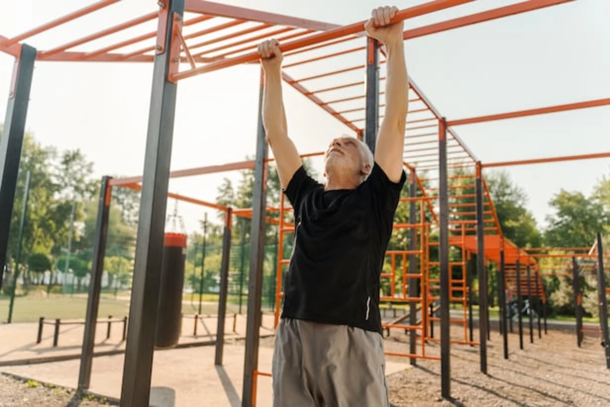 You don't have to do pull-ups to reap the benefits of using a pull-up bar. just hang it