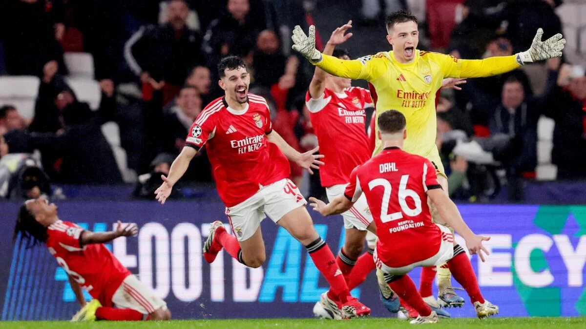 Champions League winners and losers: Jose Mourinho's Benfica come from behind to win. Real Madrid waste a great chance