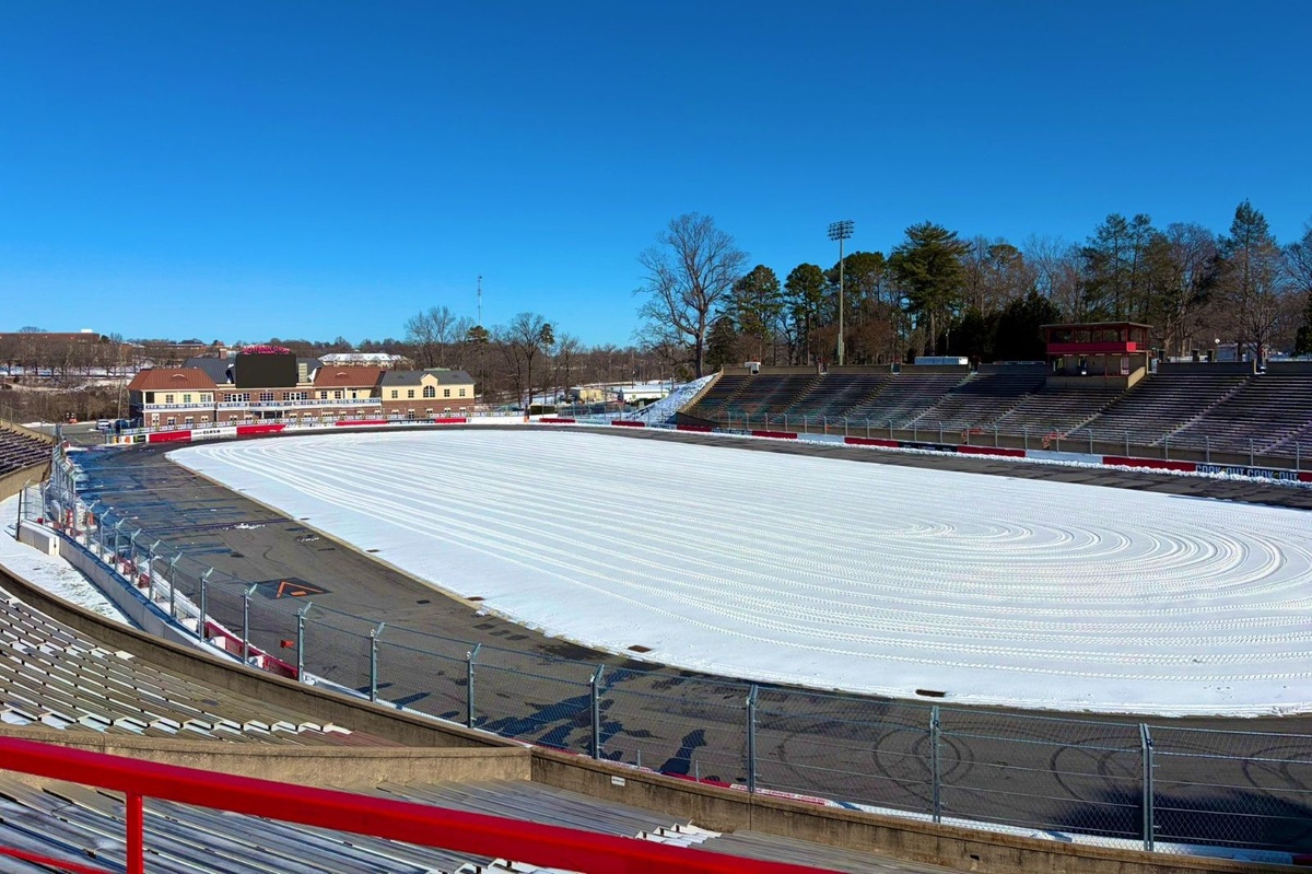 Ben Kennedy gives update on Bowman Gray affected by snow ahead of crash