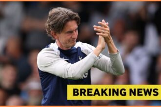 Tottenham manager Thomas Frank