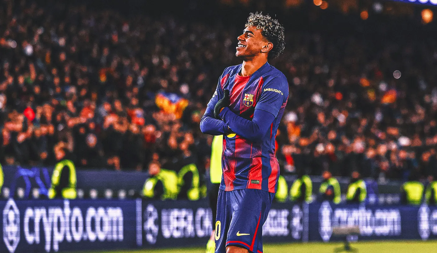 Lamine Yamal seals Barcelona's place in the last 16 of the Champions League with goal and assist