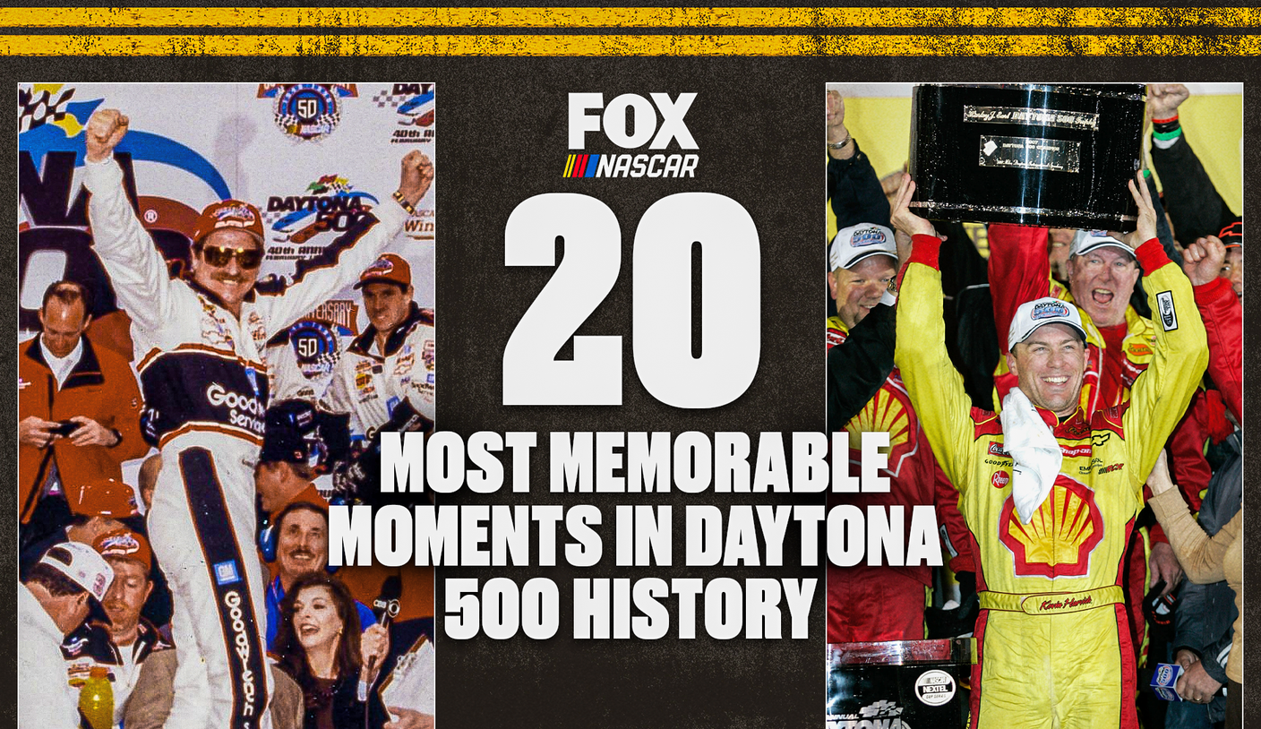 Countdown to the 20 most memorable moments in Daytona 500 history