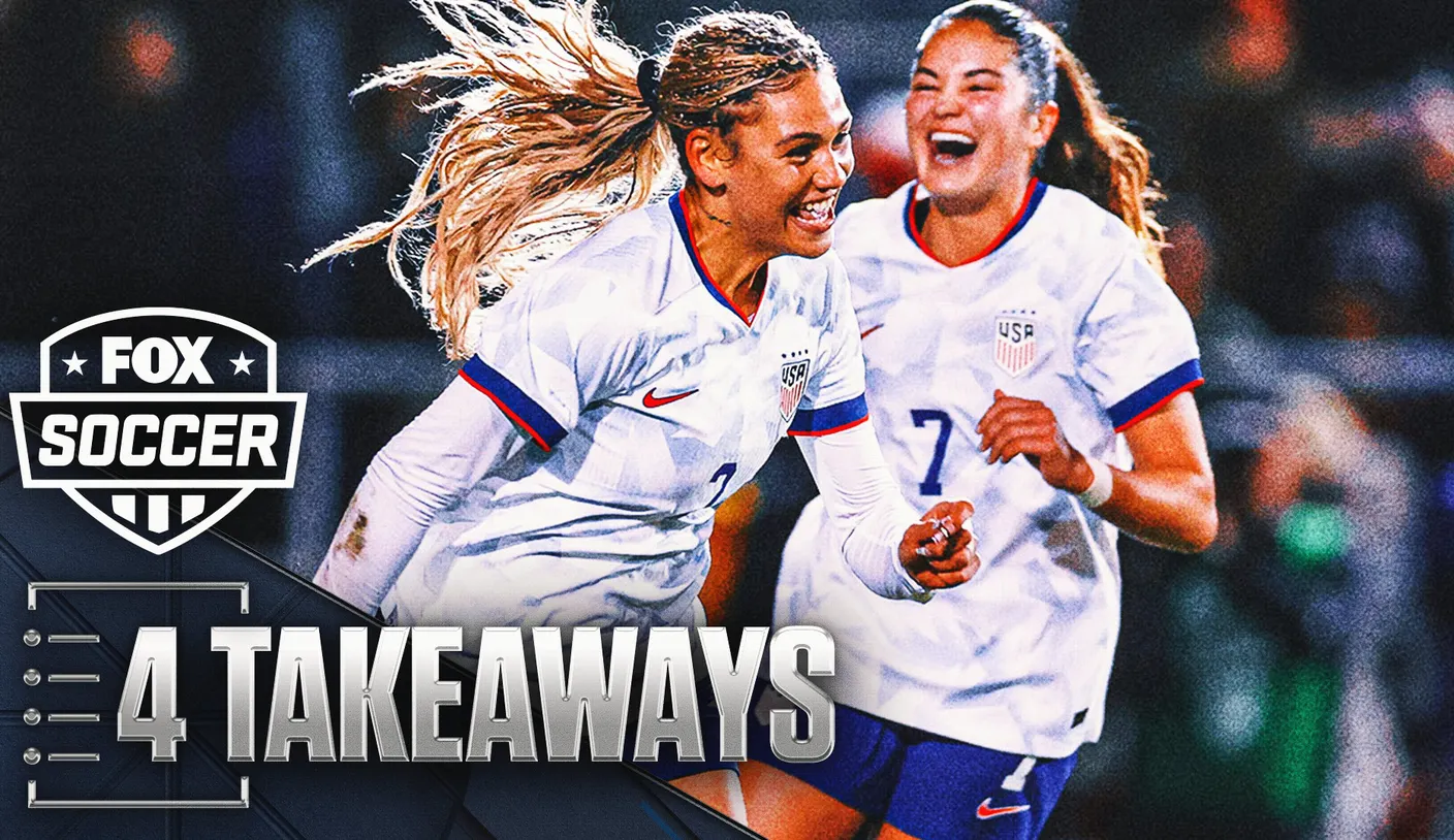 Four lessons learned from America's dominant January camp: Trinity Rodman leads the way