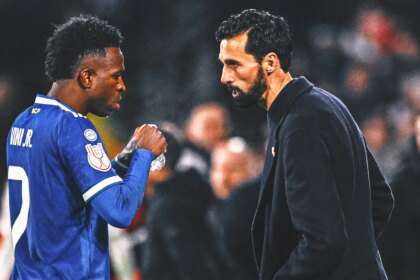 Real Madrid manager talks about Vinicius Junior's future amid rumors of ties with Saudi Arabia: "It's not up to me"