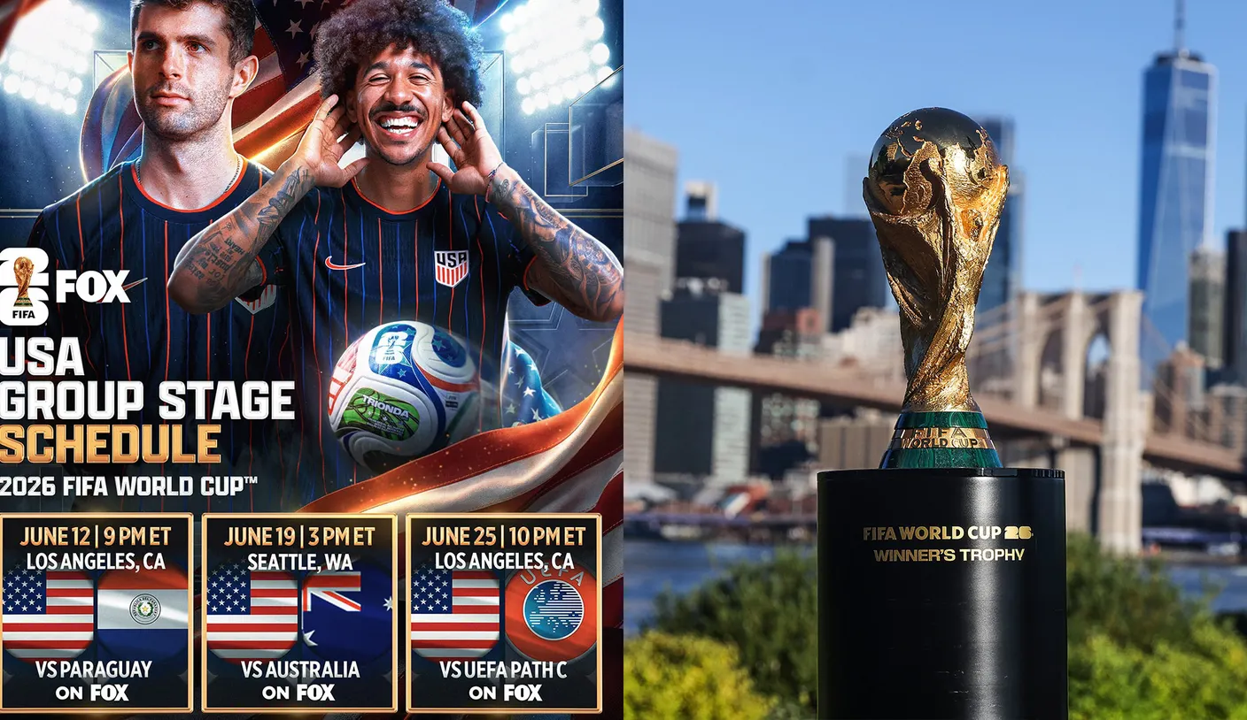 2026 FIFA World Cup Broadcast Schedule: 70 games recorded on FOX; 34 on FS1