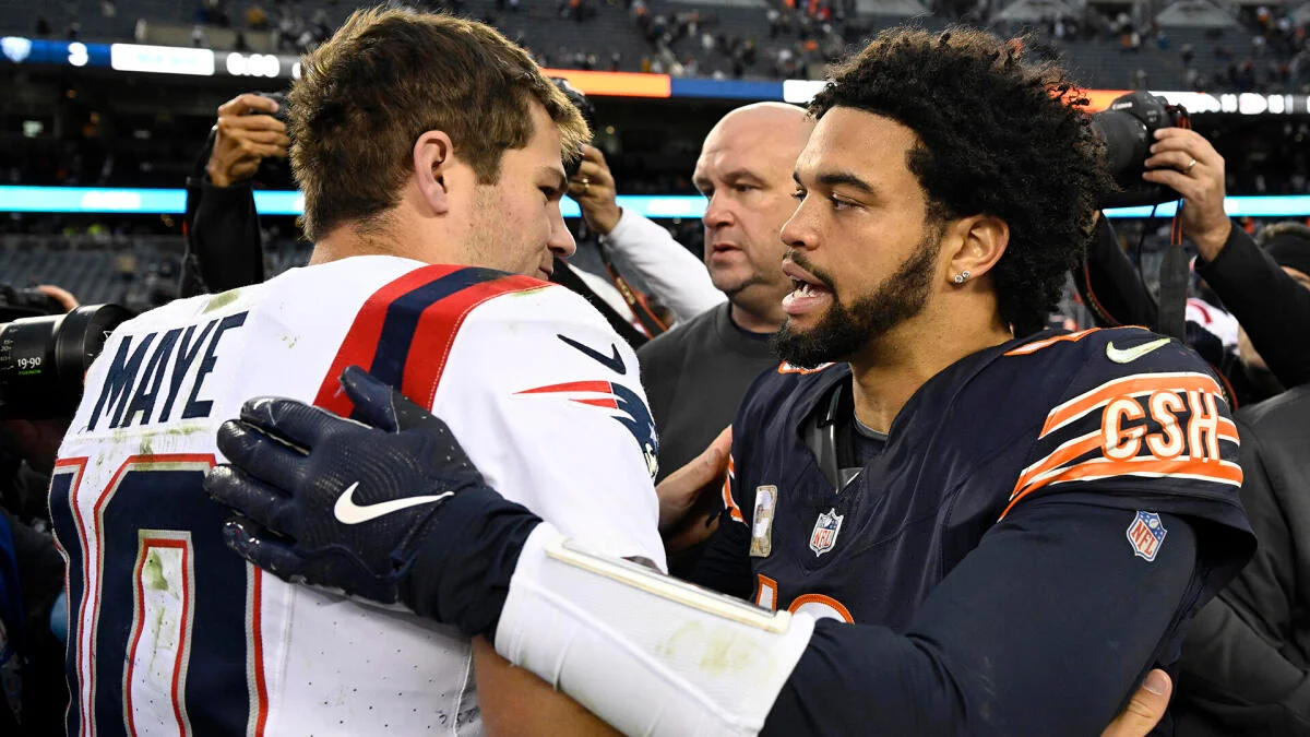 NFL teams poised for big fall in 2026: Bears, Patriots named as candidates for regression