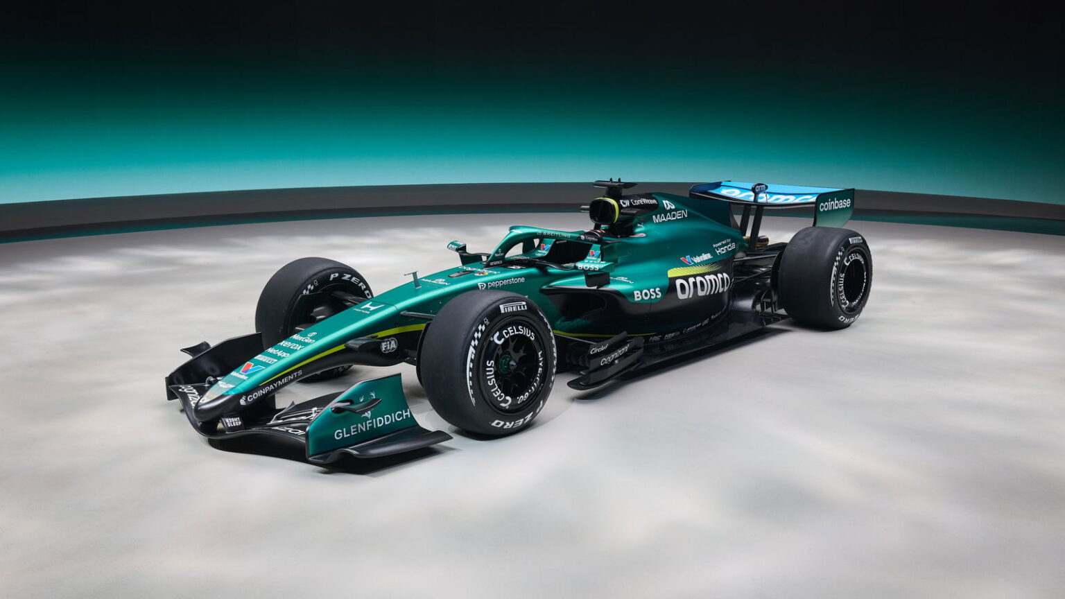 Aston Martin reveals livery for first F1 car designed by Adrian Newey