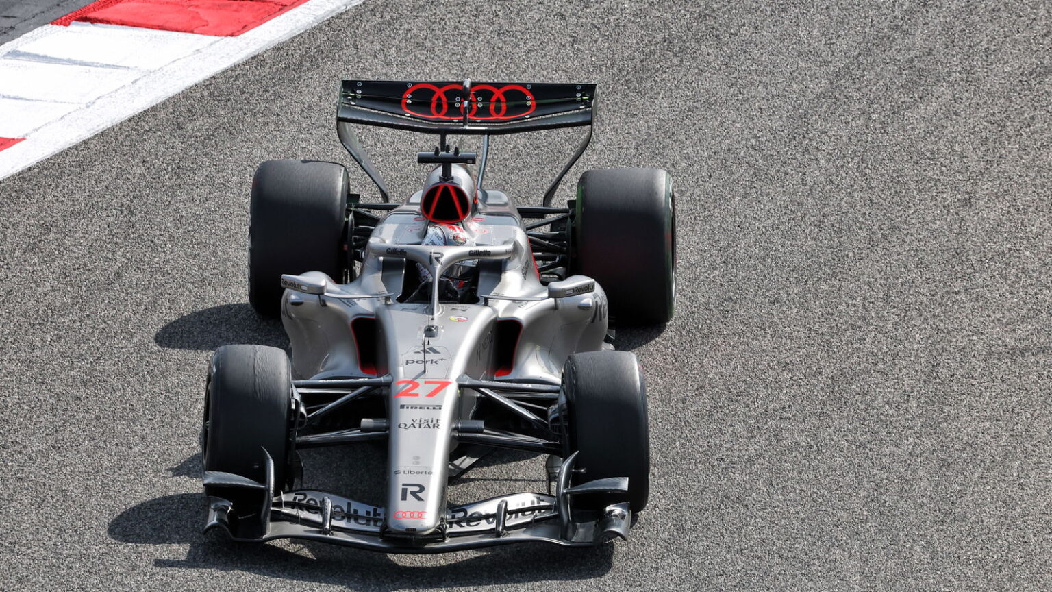 Audi tests innovative new F1 car in Bahrain 'less than a million miles away'