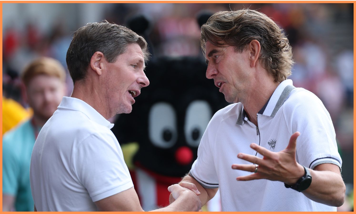 Oliver Glasner and Thomas Frank