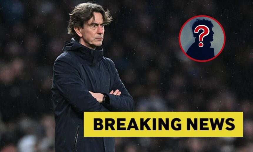 Thomas Frank with overlay of Breaking News and mystery player