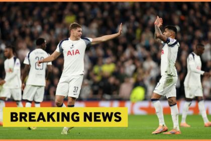 Tottenham breaking news