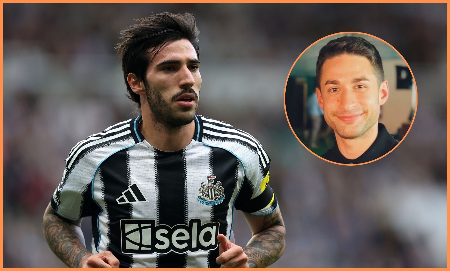 Sandro Tonali and David Ornstein