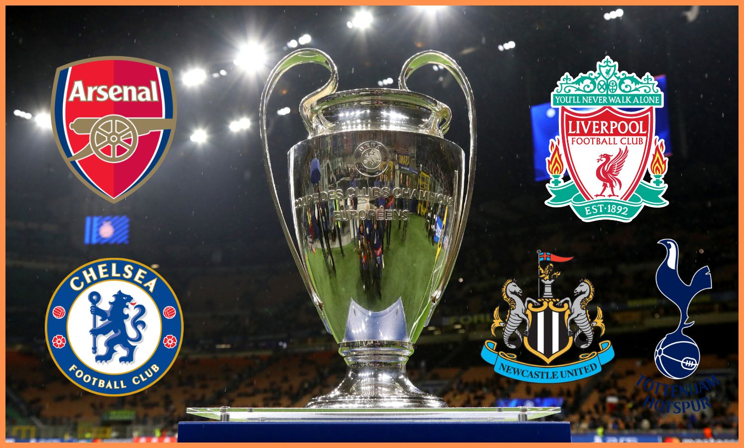 Champions League trophy