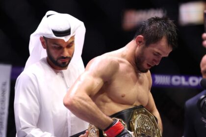 Usman Nurmagomedov wins PFL belt against Paul Hughes