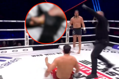 GLORY kickboxer wins two matches in one night after dislocating toe and forcing it back in place