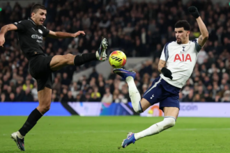 What a goal! Solanke's scorpion kick sparks Tottenham vs. Manchester City comeback