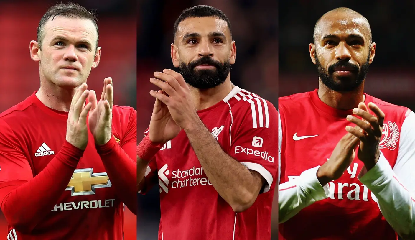Salah breaks record held by Rooney and Henry with 152 goals at Anfield