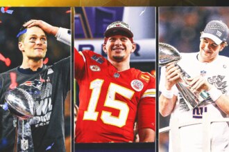 Ranking of the top 10 Super Bowl MVPs of the past 25 years