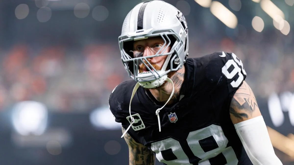 Maxx Crosby trade rumors: New Raiders coach Clint Kubiak talks with star pass rusher