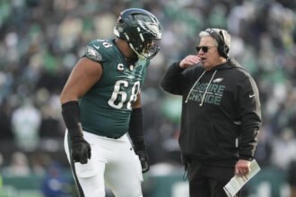 Eagles OL coach Jeff Stoutland steps down during offseason as Philadelphia makes major changes