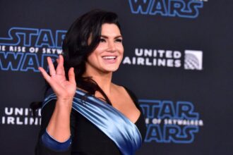 Gina Carano attends 'Star Wars: The Rise of Skywalker' premiere