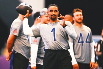 Jalen Hurts leads NFC over AFC in high-scoring Pro Bowl game