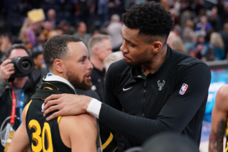 Kristaps Porzisis feels like a buzzkill for Warriors after being bullied by Giannis Antetokounmpo