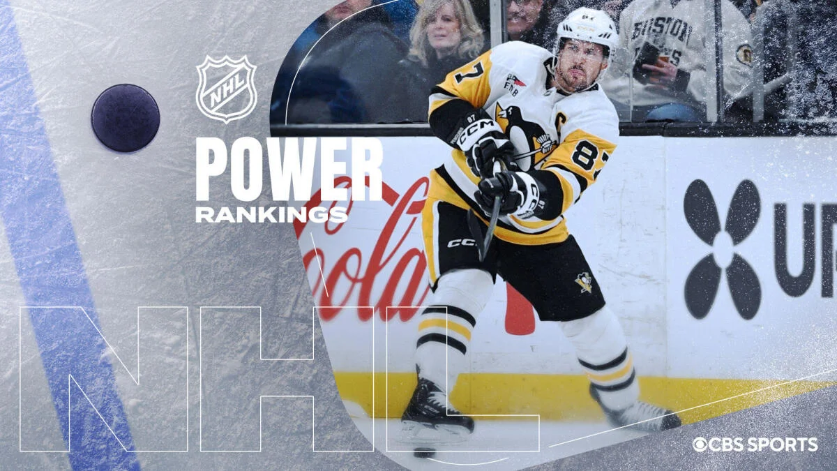 NHL Power Rankings: Penguins' Sidney Crosby to be key player for 2026 Olympics