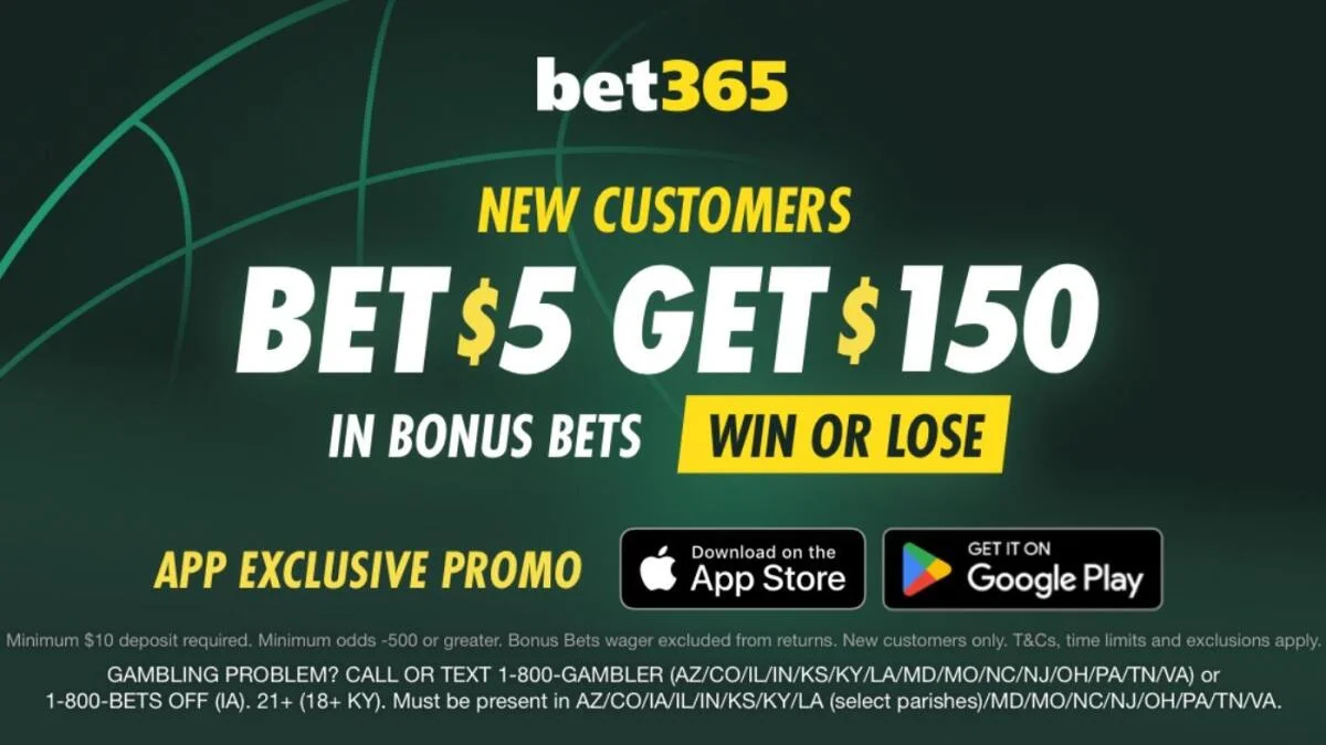 Get a $150 bonus bet targeting Tuesday's Rockets vs. Clippers and Nebraska vs. Purdue using the bet365 bonus code CBSBET365