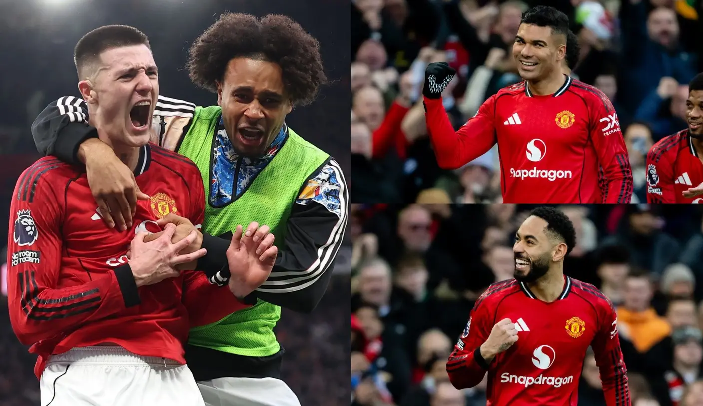 Manchester United rescued by Benjamin Sesco's injury-time strike