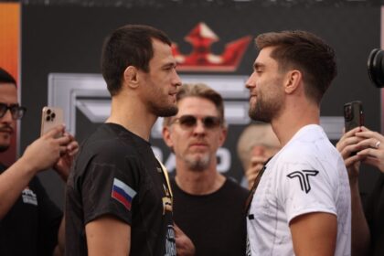 Usman Nurmagomedov chokes Alfie Davies unconscious, continues winning streak at PFL Dubai