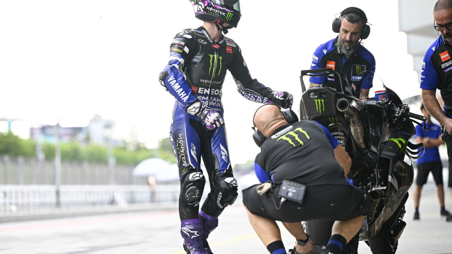Yamaha's MotoGP test disaster ends hopes of re-signing Fabio Quartararo