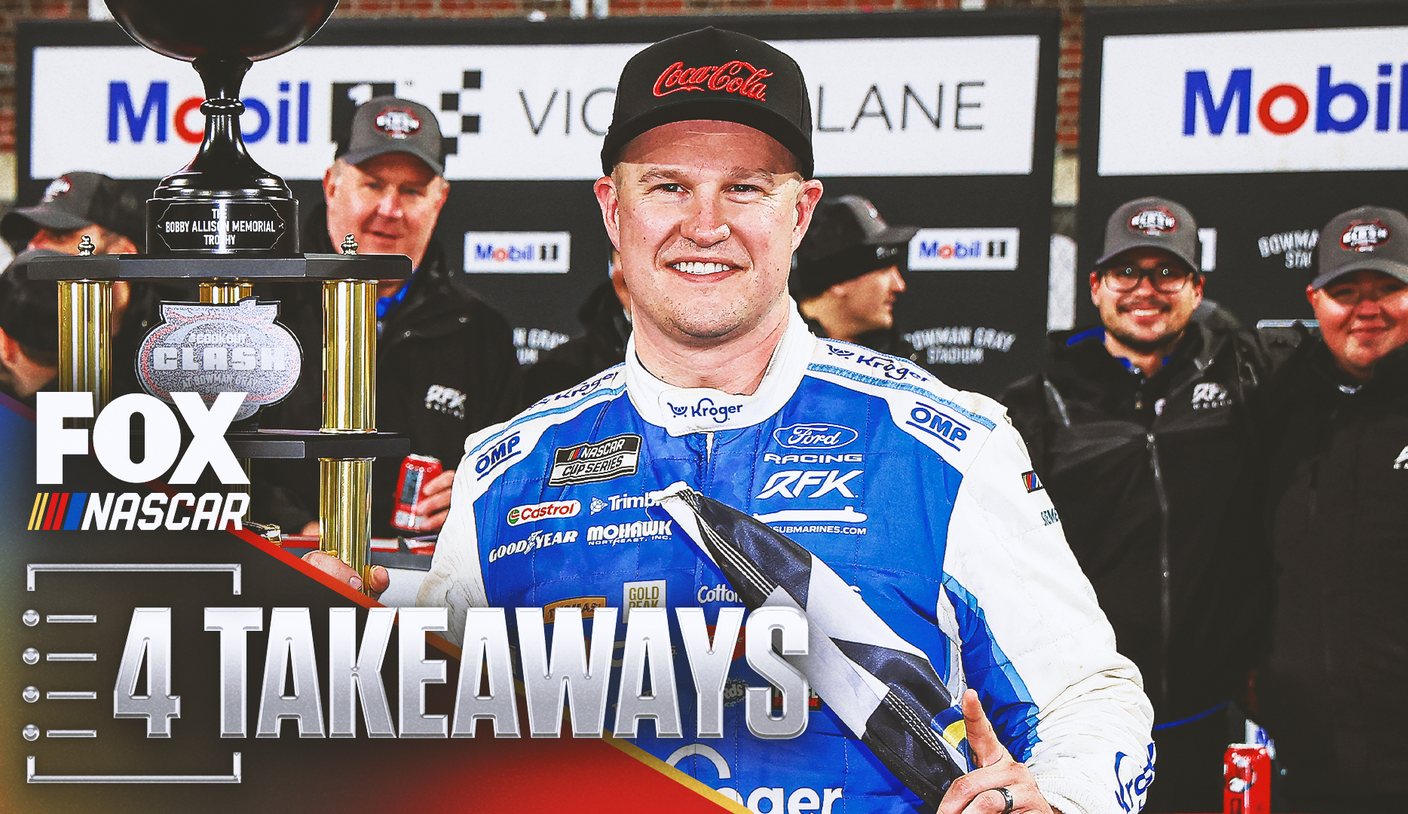 Four takeaways from the NASCAR clash: Ryan Preece's breakthrough