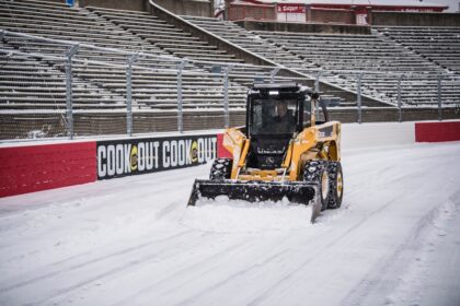 NASCAR crash at Bowman Gray postponed again after historic snowfall