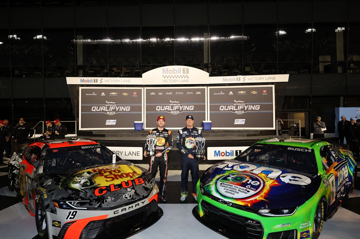 After Daytona 500 qualifying, there were 4 winners.
