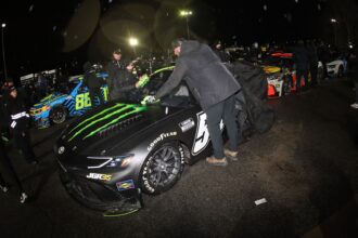 Refereeing the NASCAR Cup Clash was a little tough.