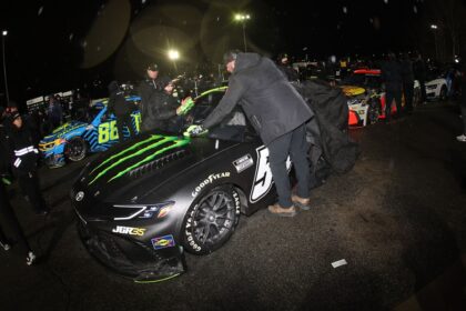 Refereeing the NASCAR Cup Clash was a little tough.