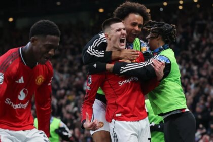 Manchester United's Champions League aspirations back on track after dramatic win against Fulham