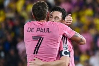 Lionel Messi scores his first goal of 2026 with a stunning finish in the Inter Miami friendly vs. Barcelona SC