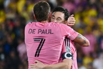 Lionel Messi scores his first goal of 2026 with a stunning finish in the Inter Miami friendly vs. Barcelona SC