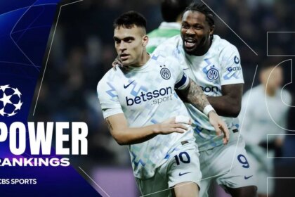 Champions League Power Rankings: Inter surge towards knockout stage play-off round