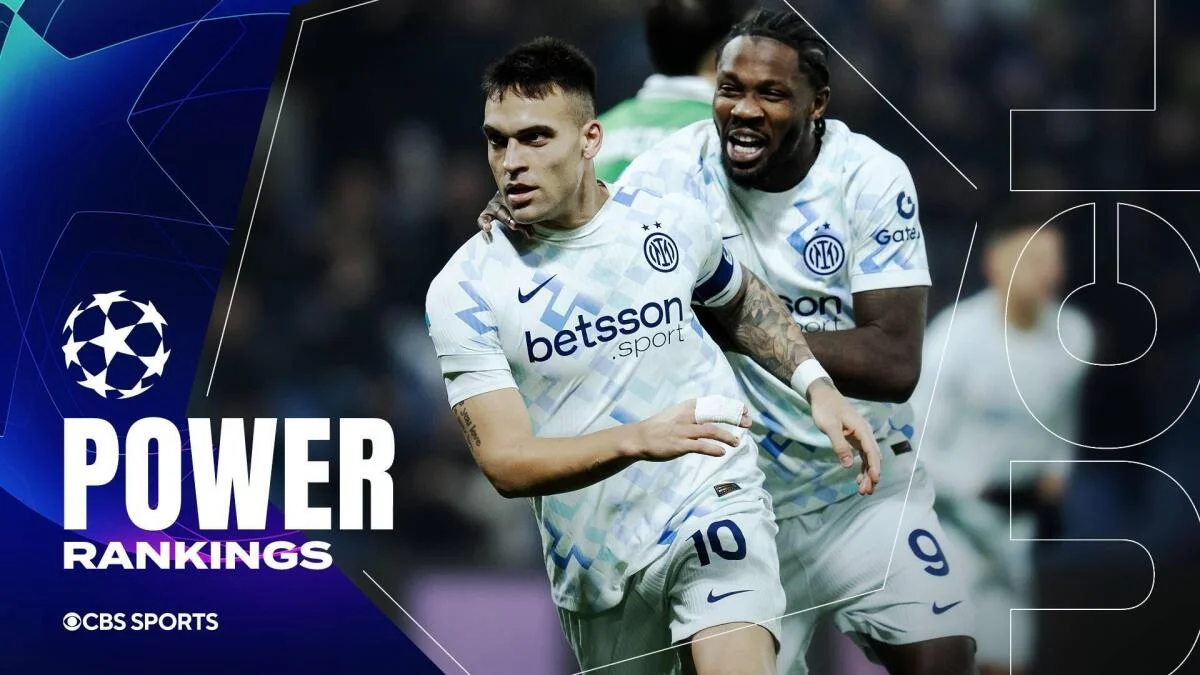Champions League Power Rankings: Inter surge towards knockout stage play-off round