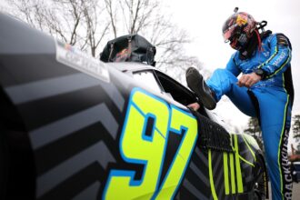 Shane Van Gisbergen stars in the rain and leads NASCAR crash before crashing late