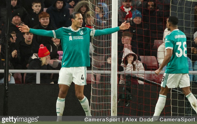 Sunderland 0-1 Liverpool: Van Dijk breaks Stadium of Light record