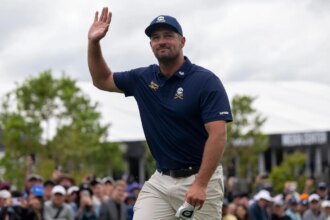 Bryson DeChambeau defeats Jon Rahm in playoff to win second straight LIV golf event