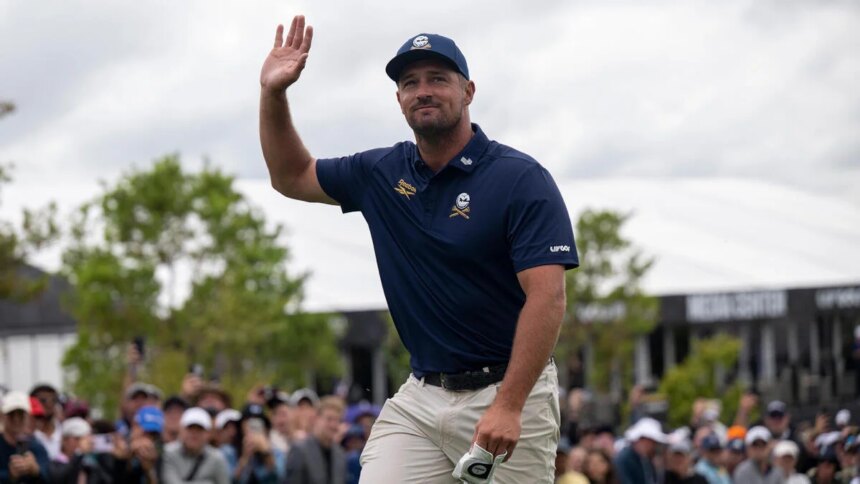 Bryson DeChambeau defeats Jon Rahm in playoff to win second straight LIV golf event