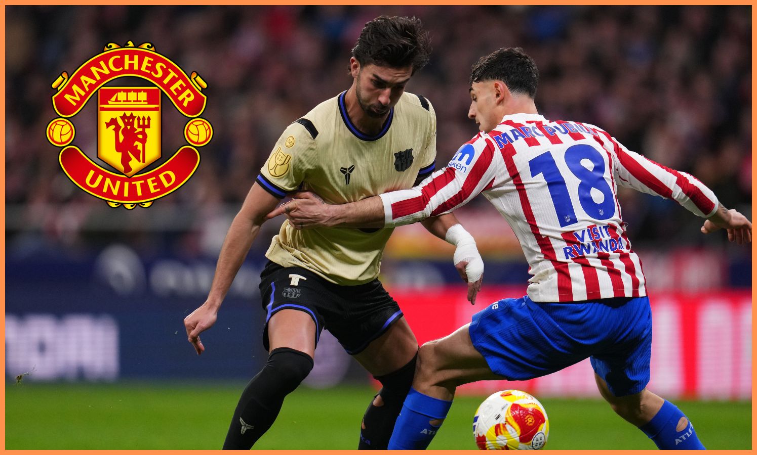 Ferran Torres in action for Barcelona