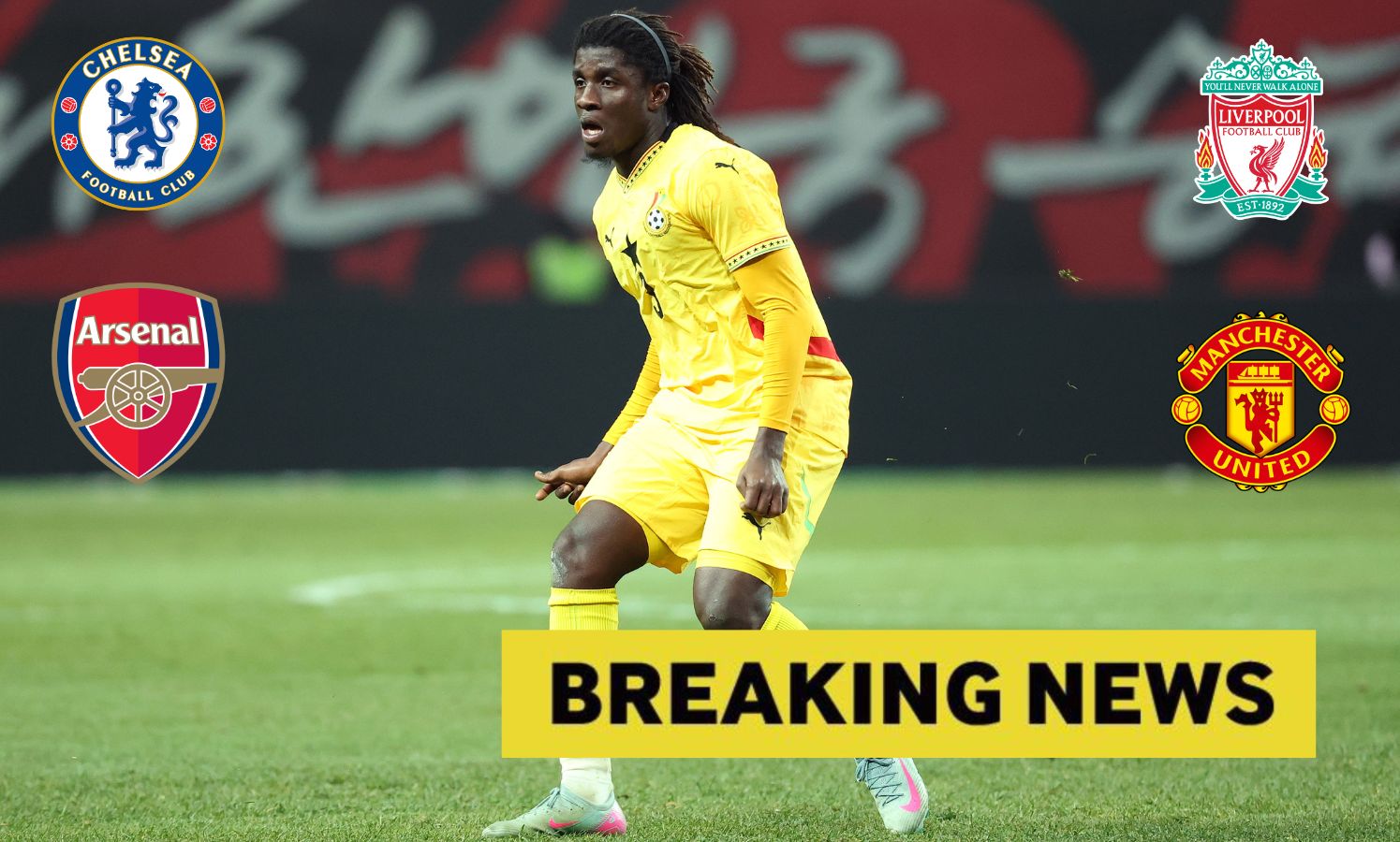 Man United, Liverpool, Arsenal and Chelsea in four-way battle for midfield disruptor