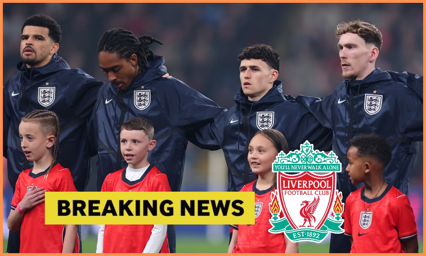 James Garner lining up for England